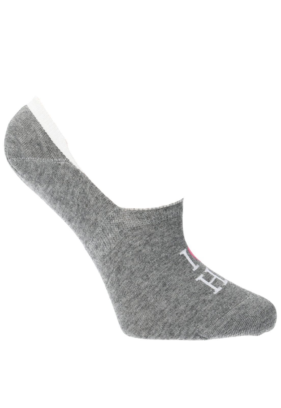 Calcetín Inv S Ilovehp Gris Mujer-0