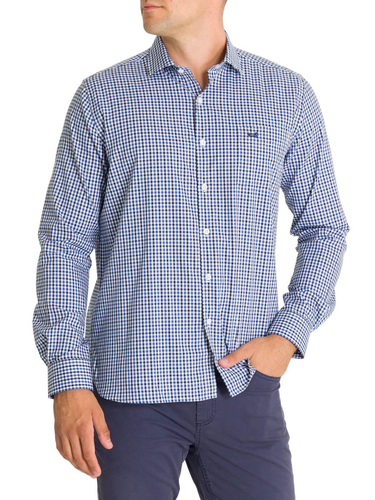 Camisa Algodón Hombre Wool Blanco-4