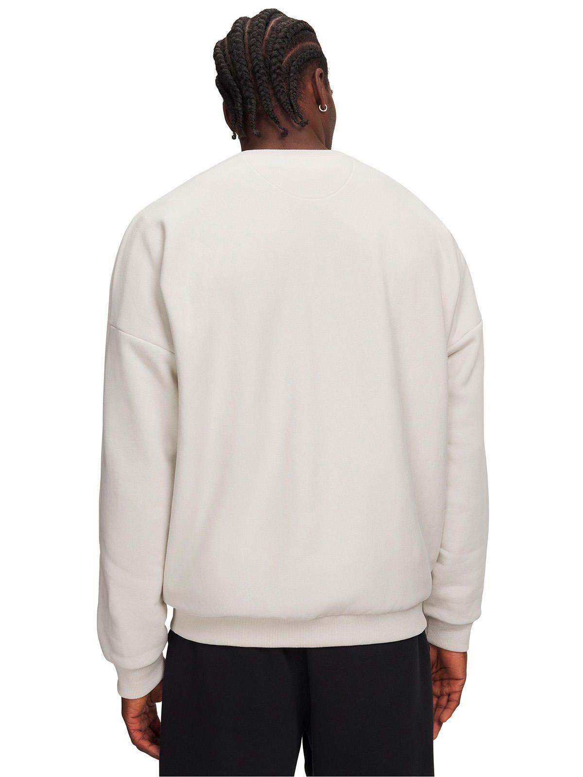 Poleron Icon Heavyweight Terry Graphic Blanco Hombre-1