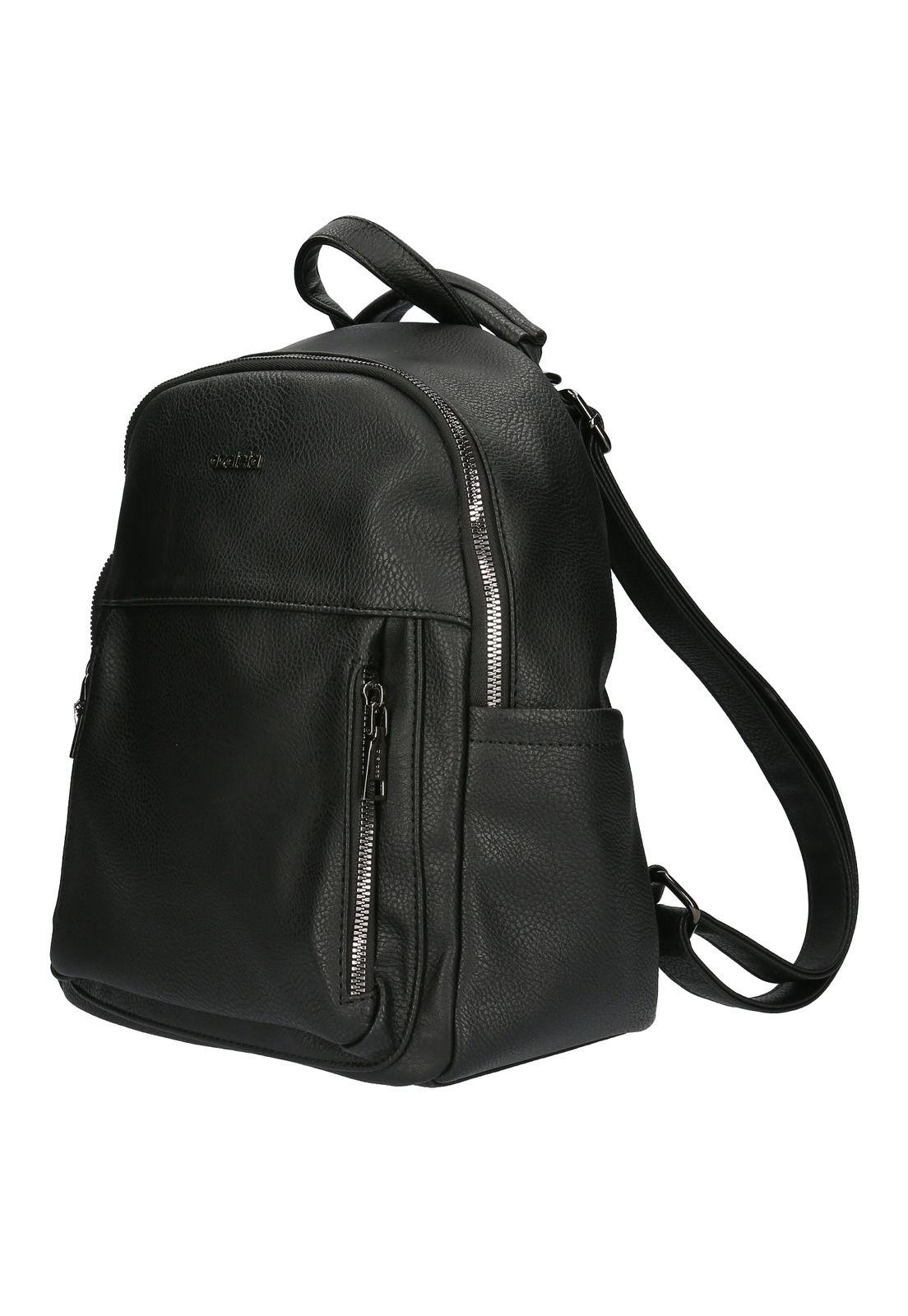 Mochila Mujer Porto Backbag Negro-1