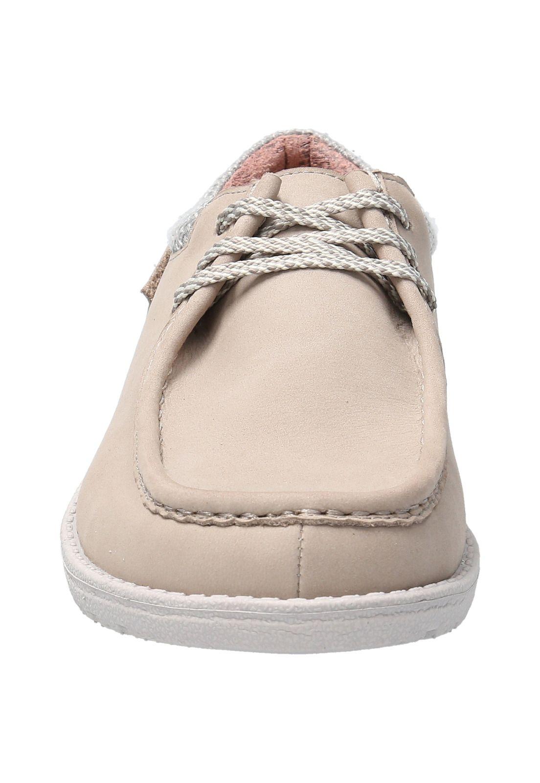 Zapato Cuero Mujer Bree Gris-3