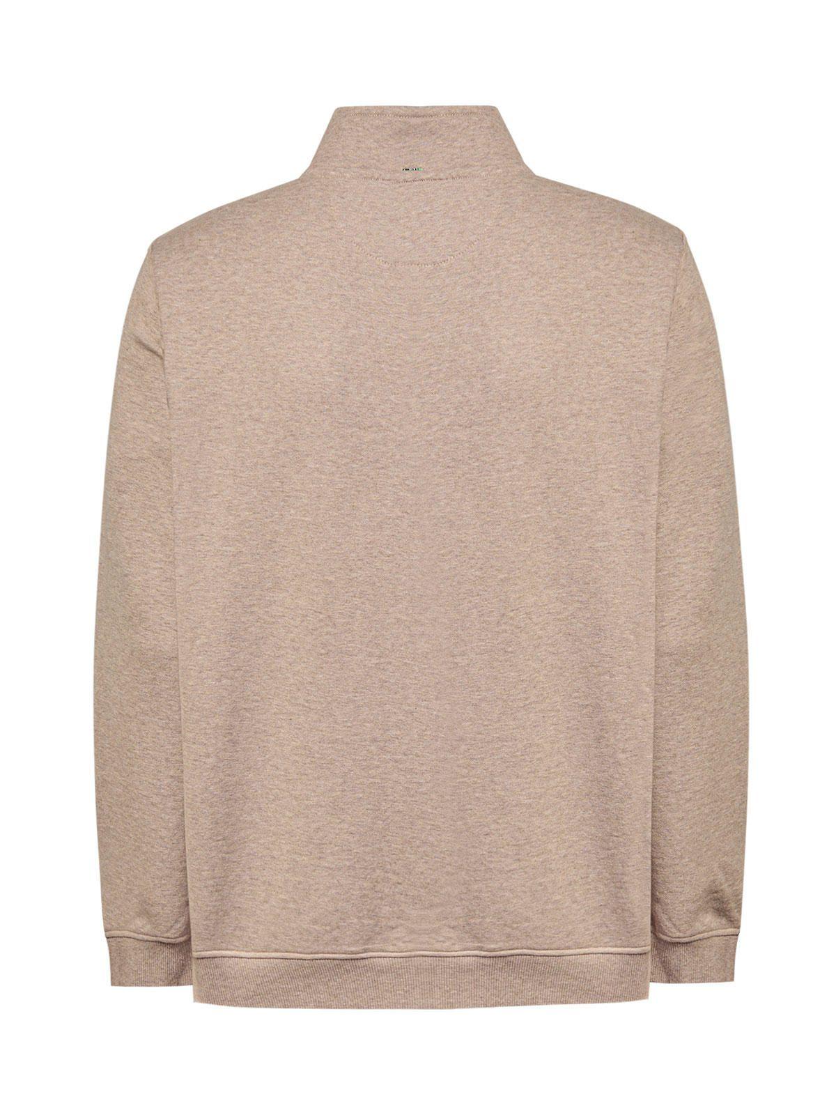 Polerón Algodón Orgánico Hombre Trenzo Beige-1