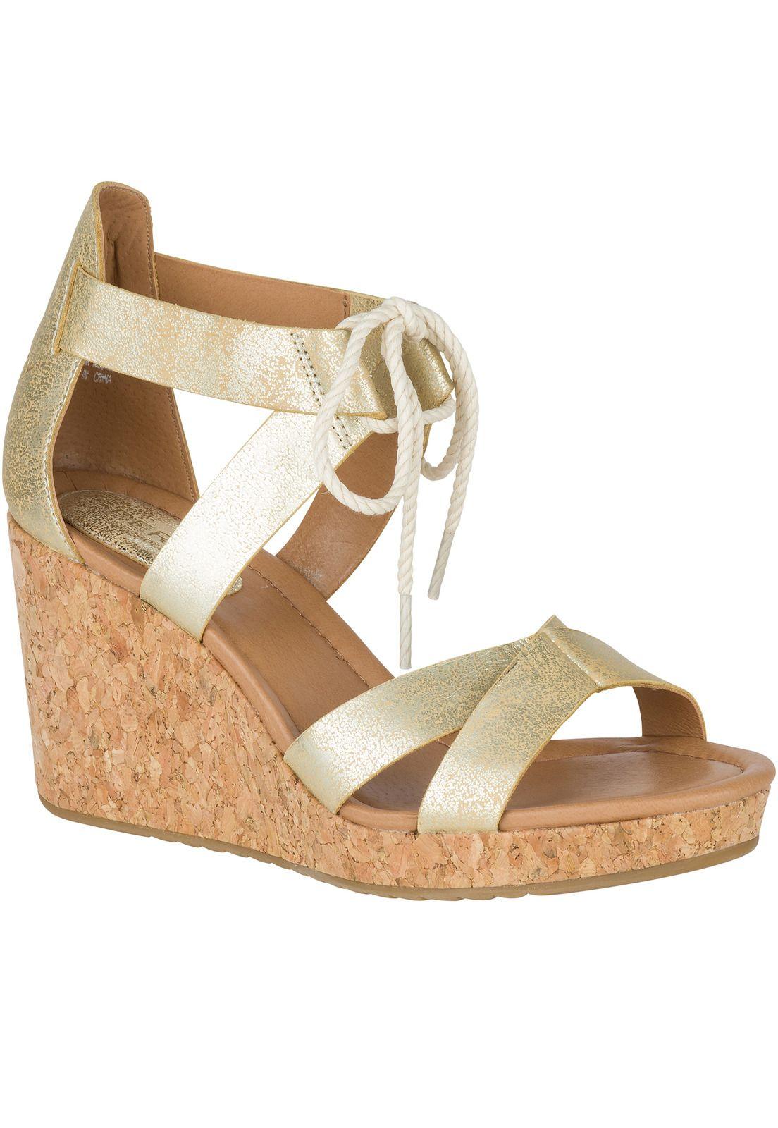 Sandalia Cuero Dawn Ari Plateado Mujer Sperry-0