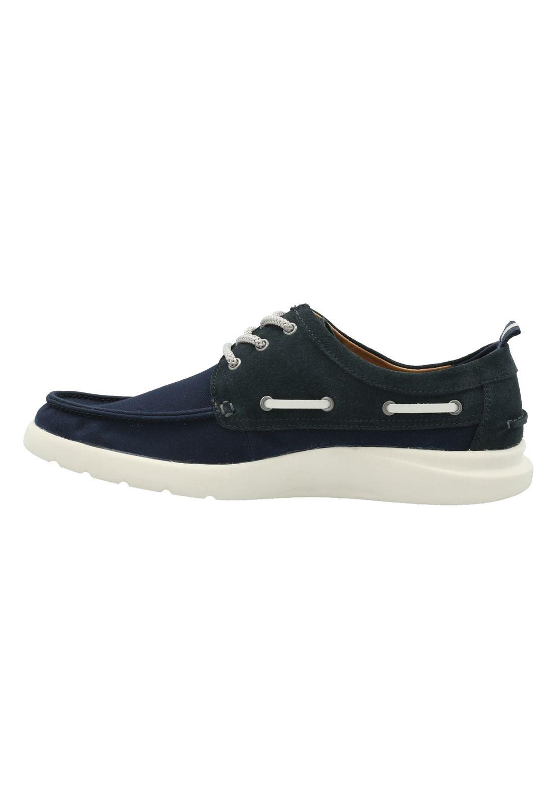Mocasin Hombre Gaston Azul Marino -4