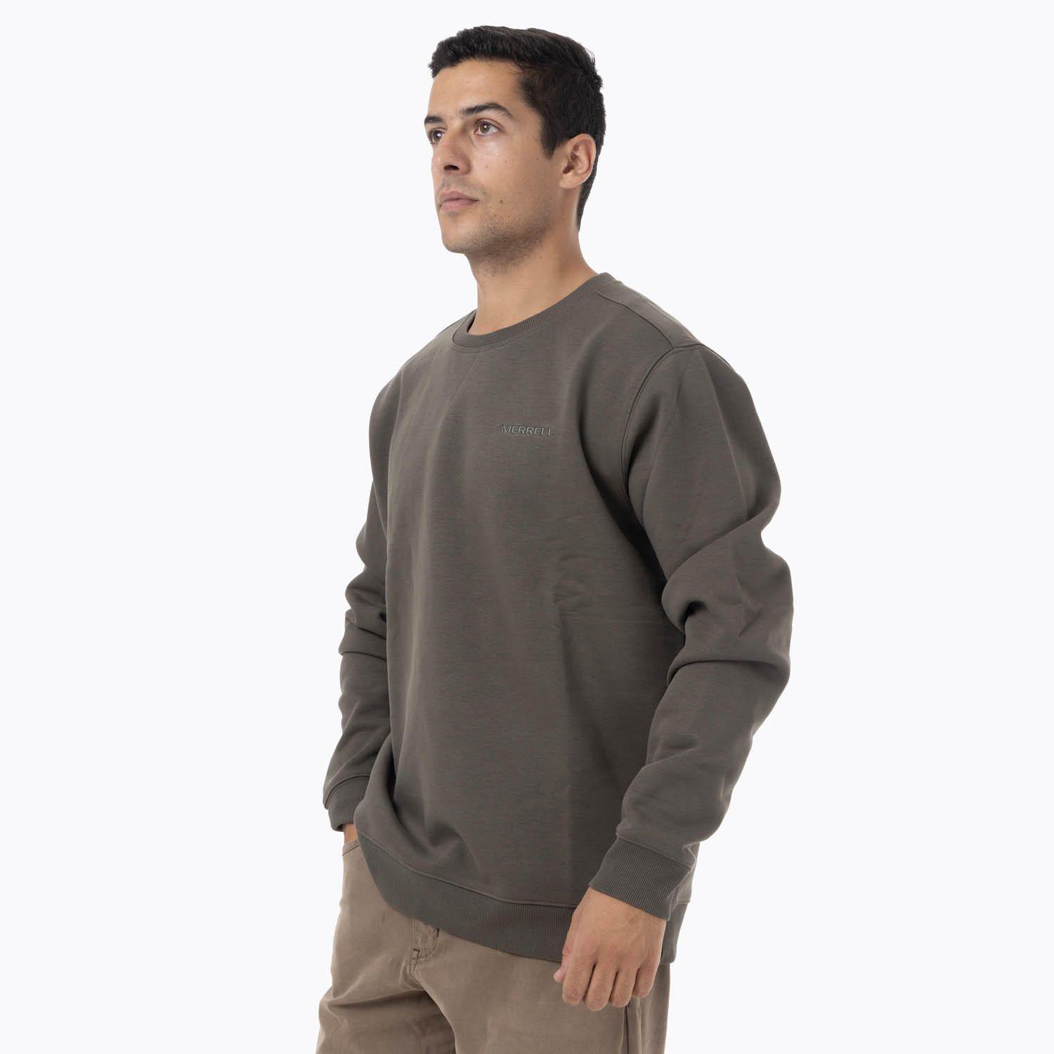 Polerón Hombre Heritage Crew Verde-1