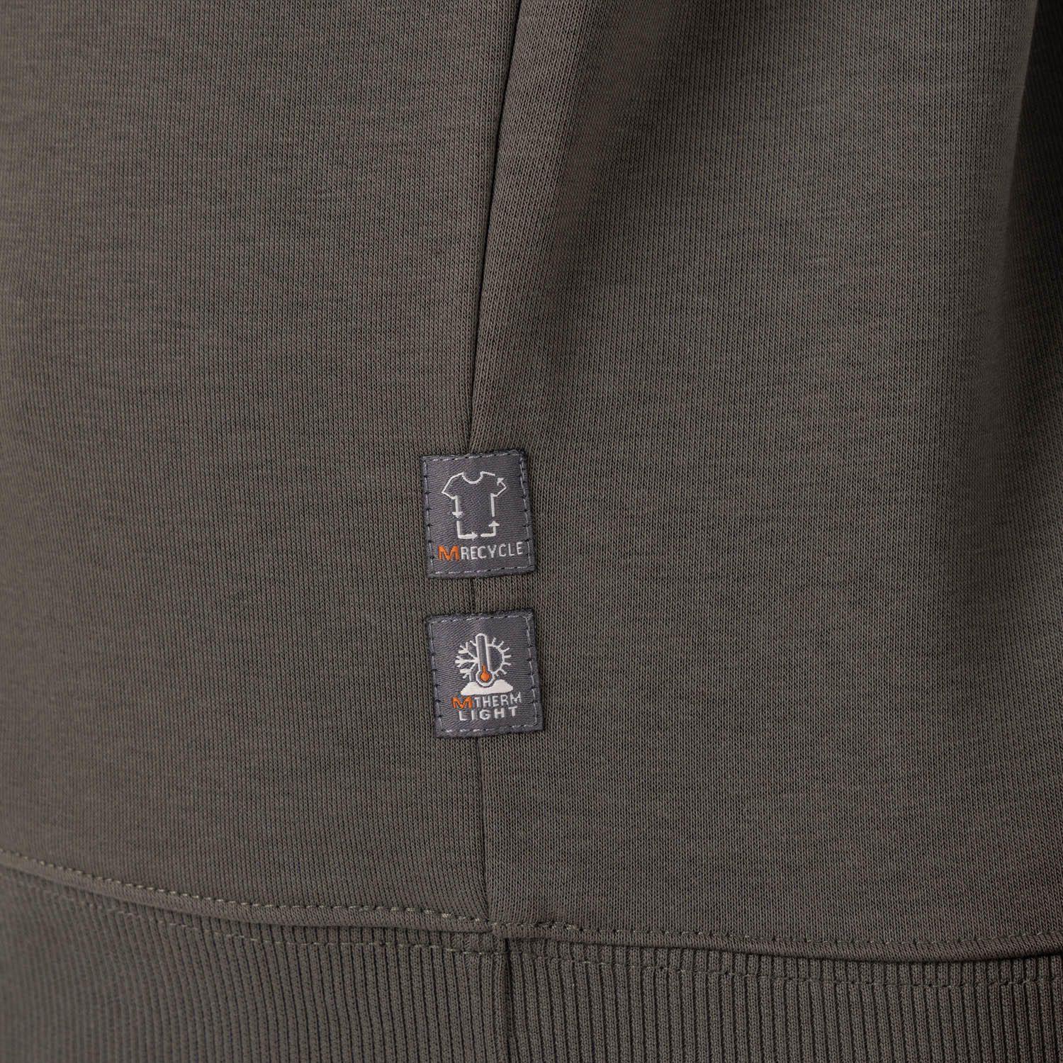 Polerón Hombre Heritage Crew Verde-5