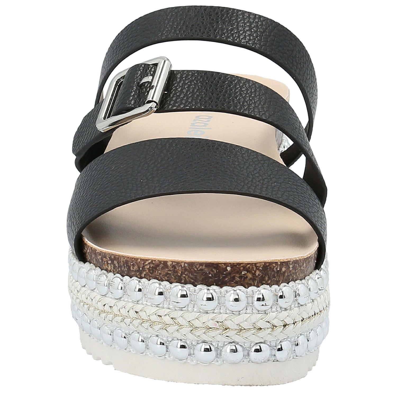 Sandalia Mujer Christiane Negro-2