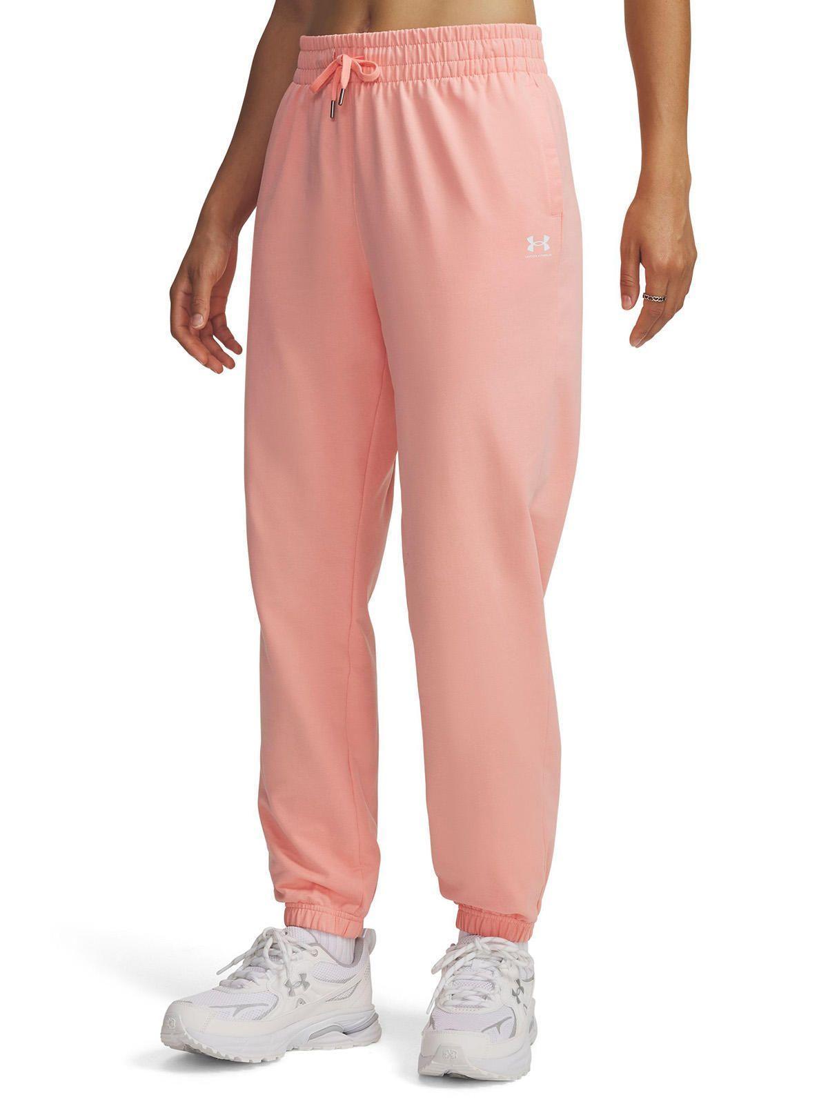 Jogger Mujer Sport Terry Rosado-0