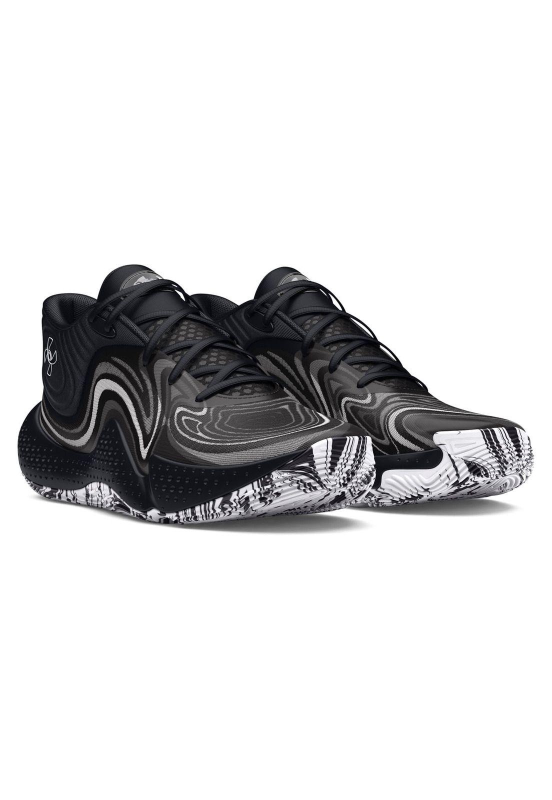 Zapatillas Basketball unisex Spawn6 Negro-5