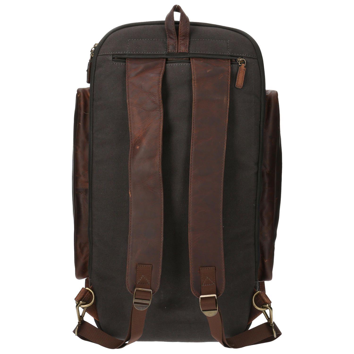 Bolso Canv Reciclado Unisex Rouen Travel Gris-3