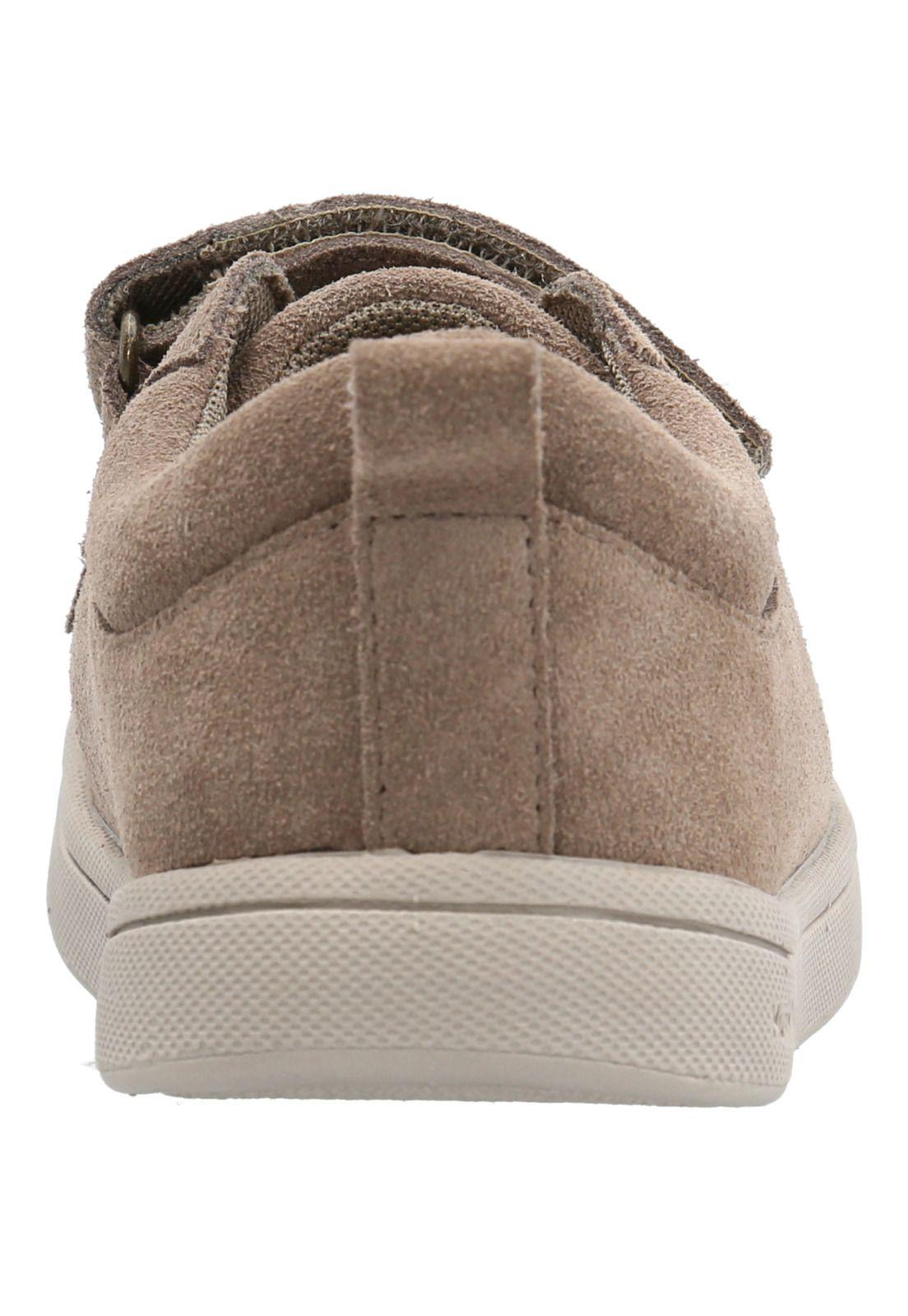 Zapatilla Cuero Hobart Niña Café-6