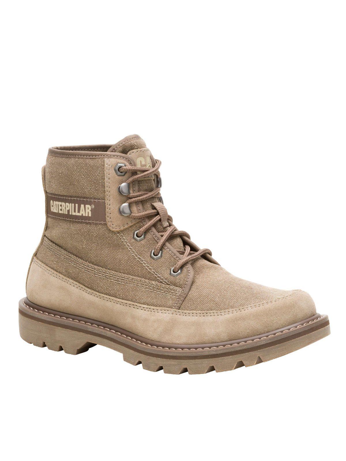Botin Hombre Colorado Canvas Arena-0