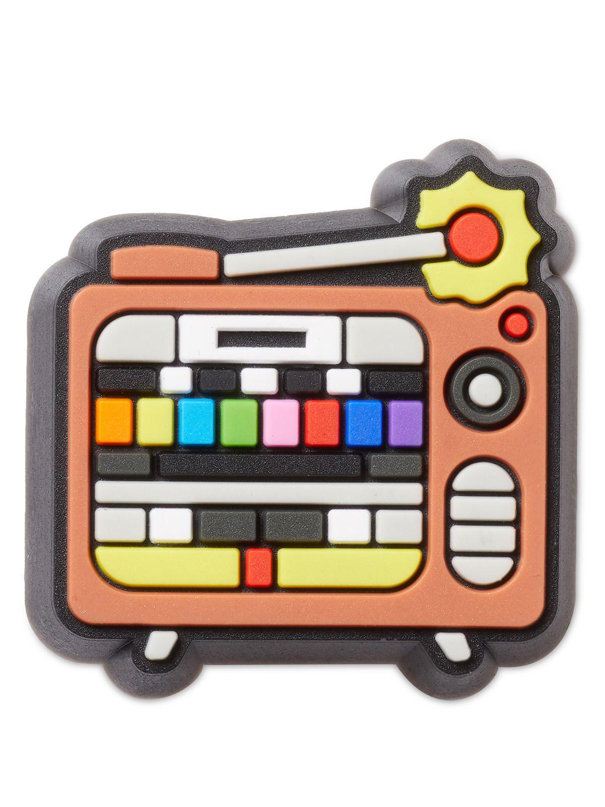 Jibbitz Crocs Televisión Colores Café-0
