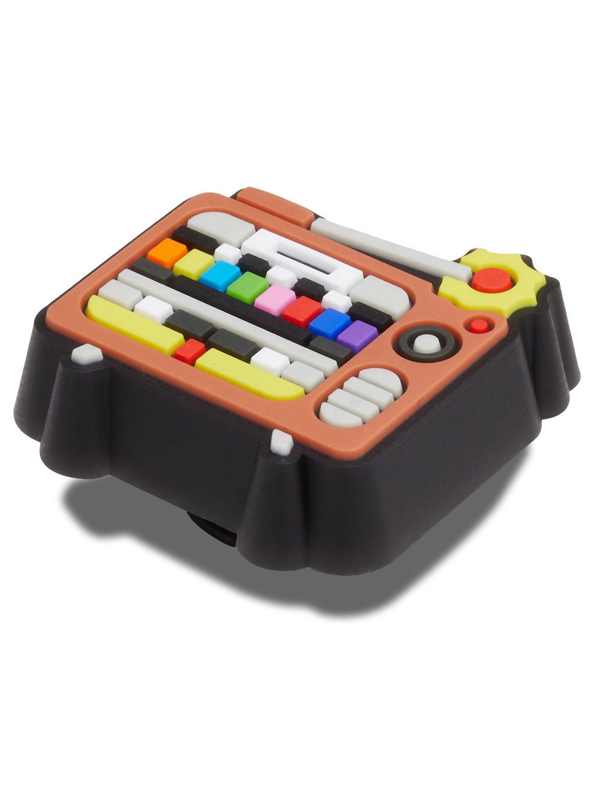 Jibbitz Crocs Televisión Colores Café-2