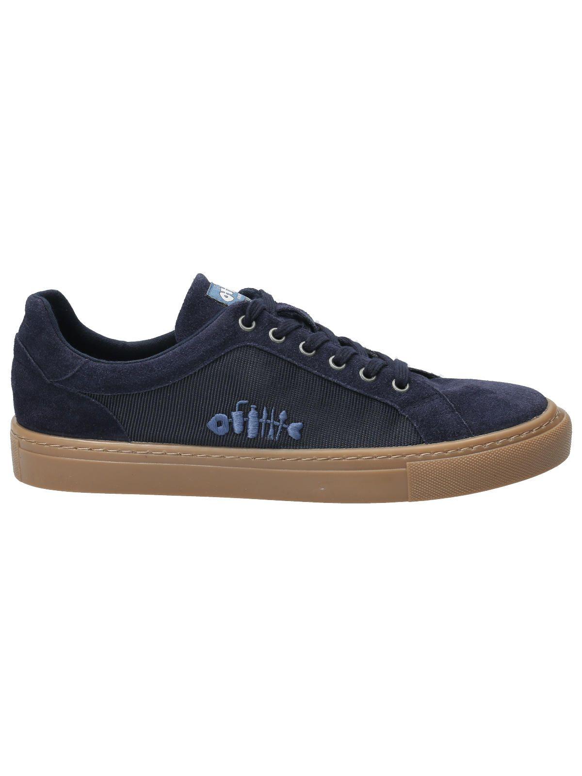 Zapatilla Cuero Hombre Tifon Azul-0