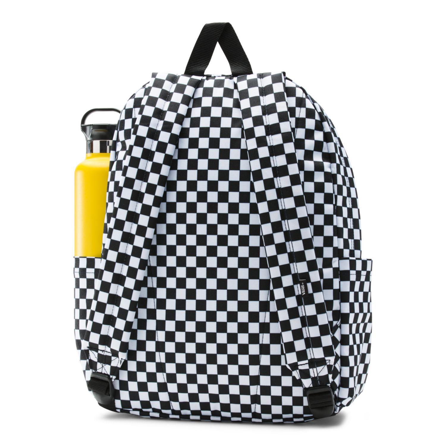 Mochila Hombre Old Skool H2O Check Backpack Negro-3