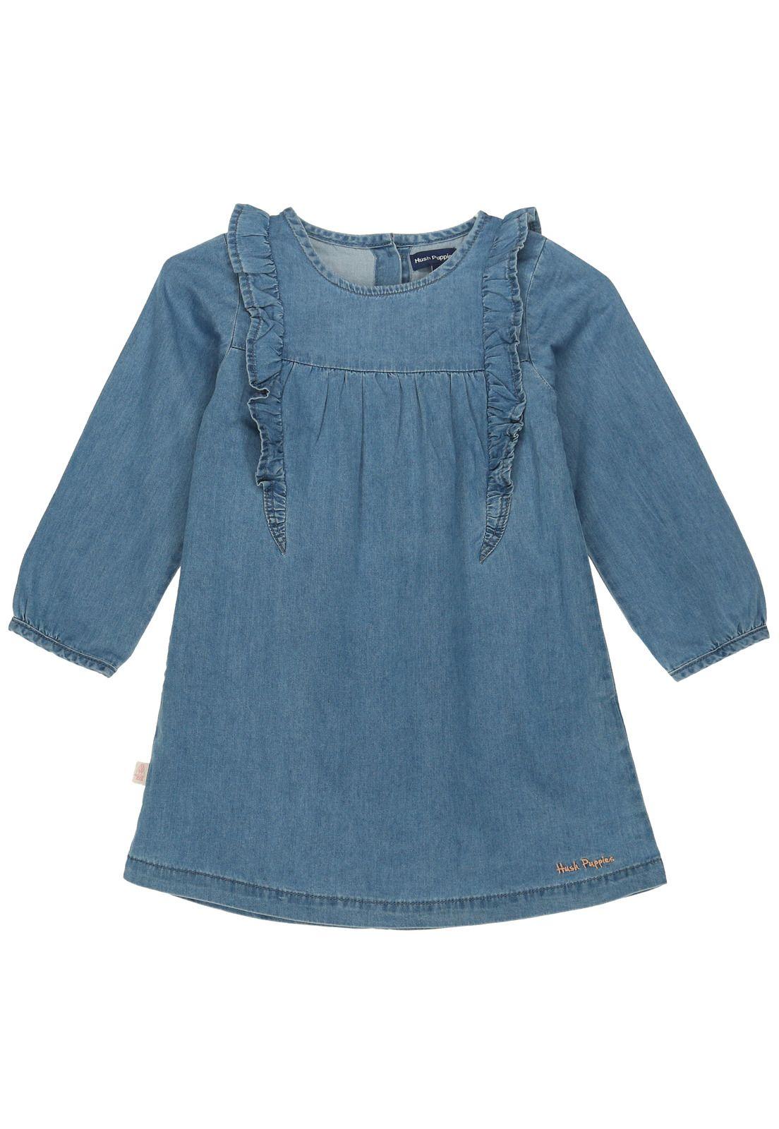 Vestido Niña Vuelos Friend Denim-0