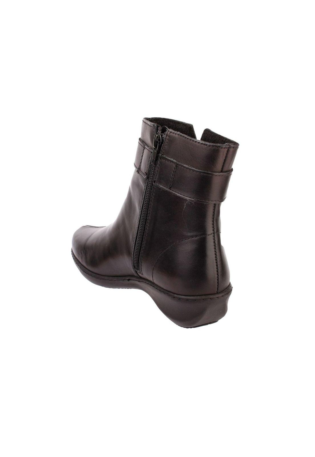 Botin Leather Samay Negro-4