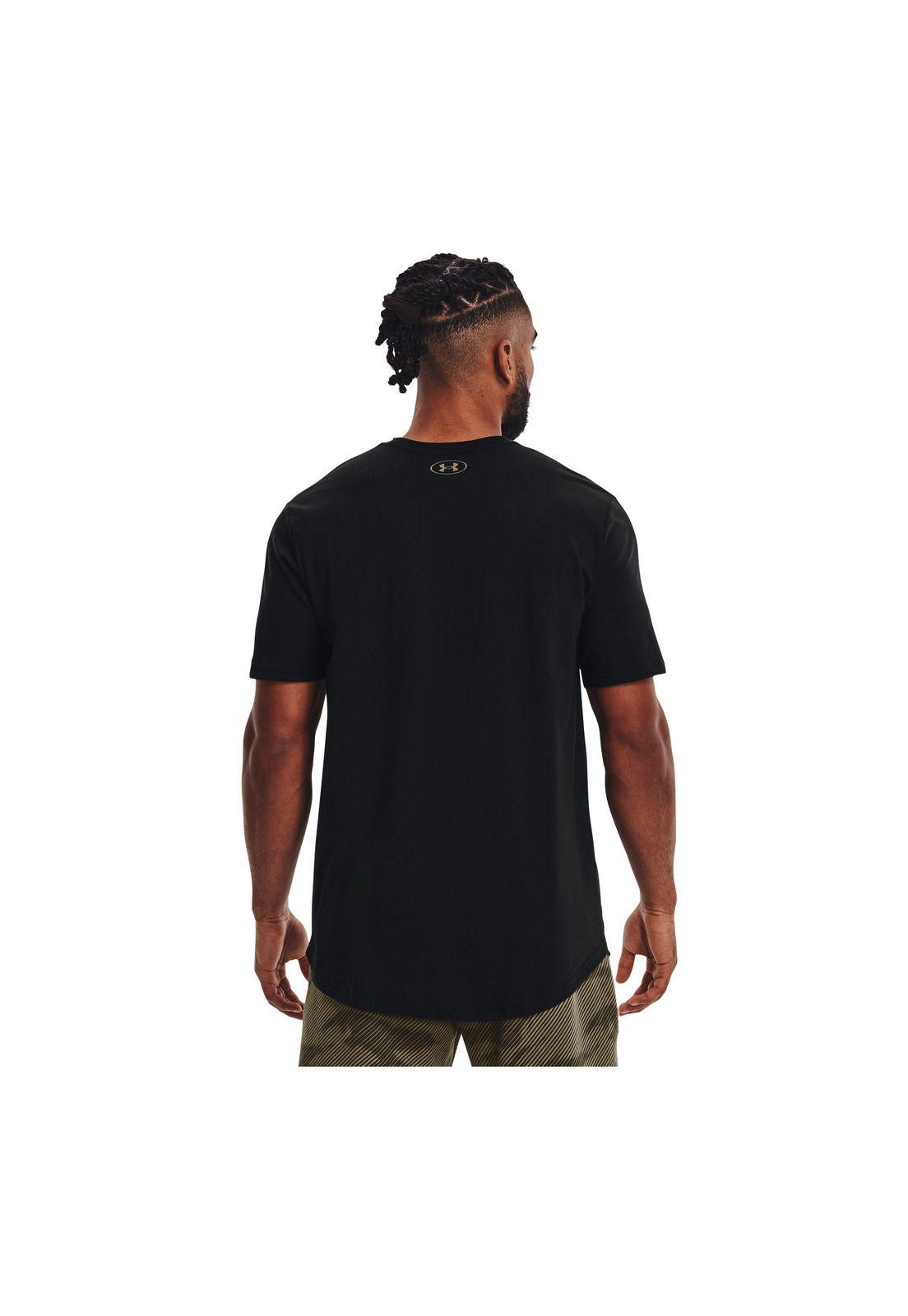 Polera Hombre UA Project Rock Outw Negro-4