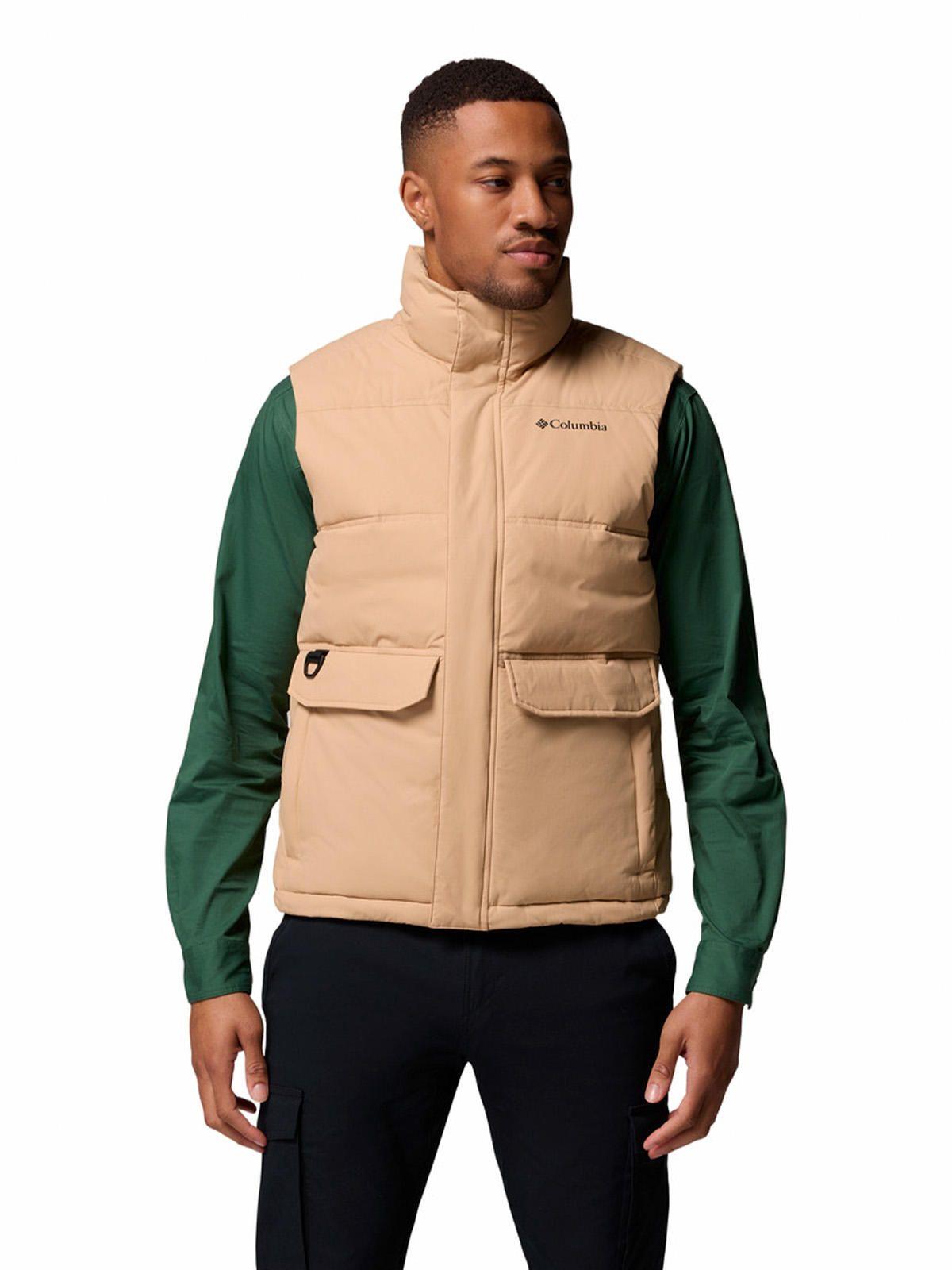 Parka SMangas Hombre Landroamer Puffer Beige-0