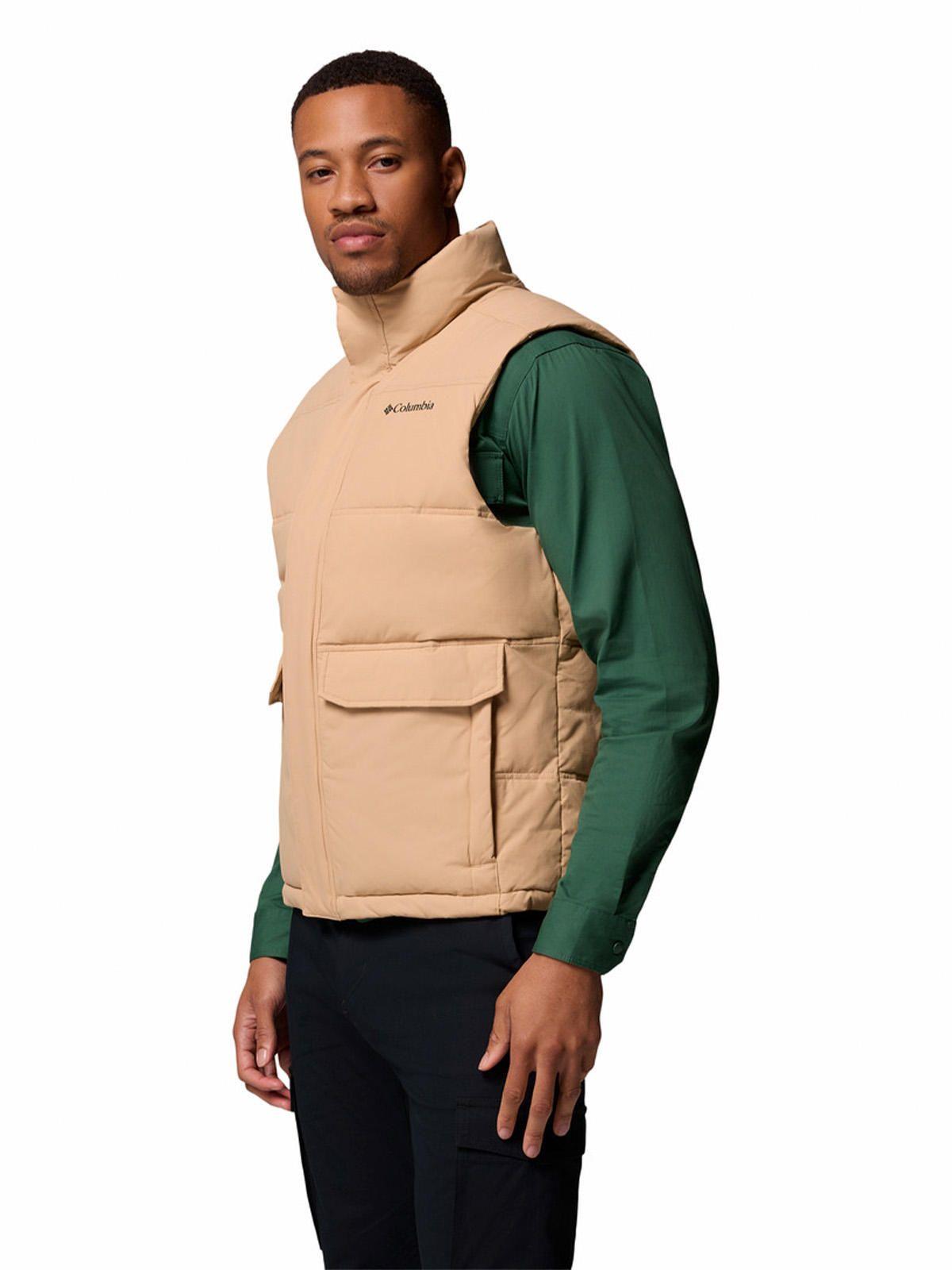 Parka SMangas Hombre Landroamer Puffer Beige-1