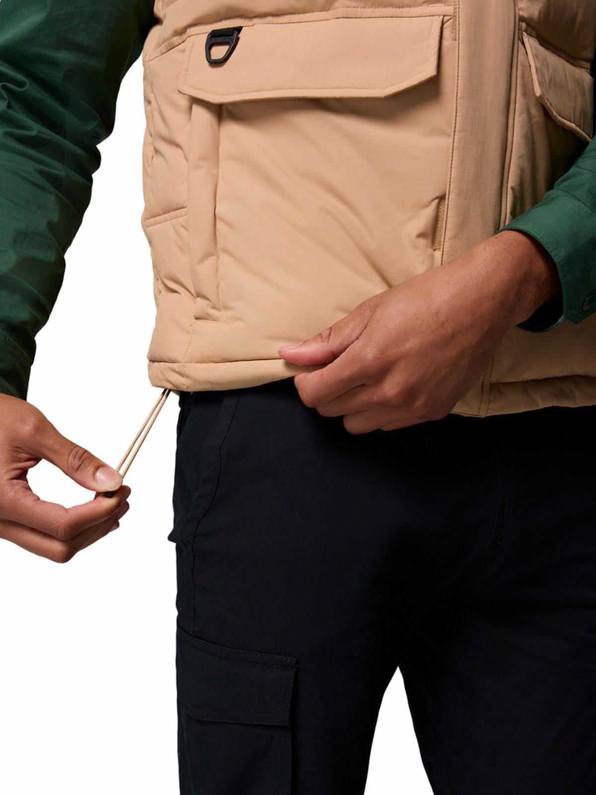 Parka SMangas Hombre Landroamer Puffer Beige-7