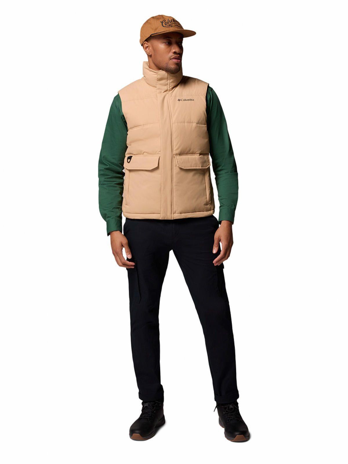 Parka SMangas Hombre Landroamer Puffer Beige-9