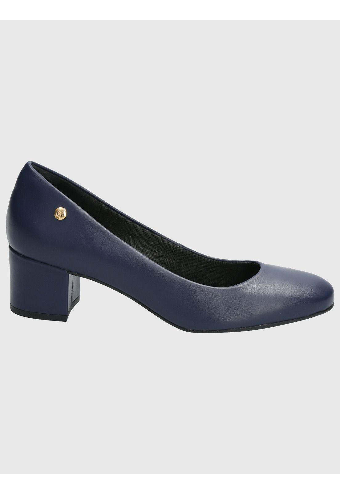 Zapato Cuero Mujer Manson Azul-1