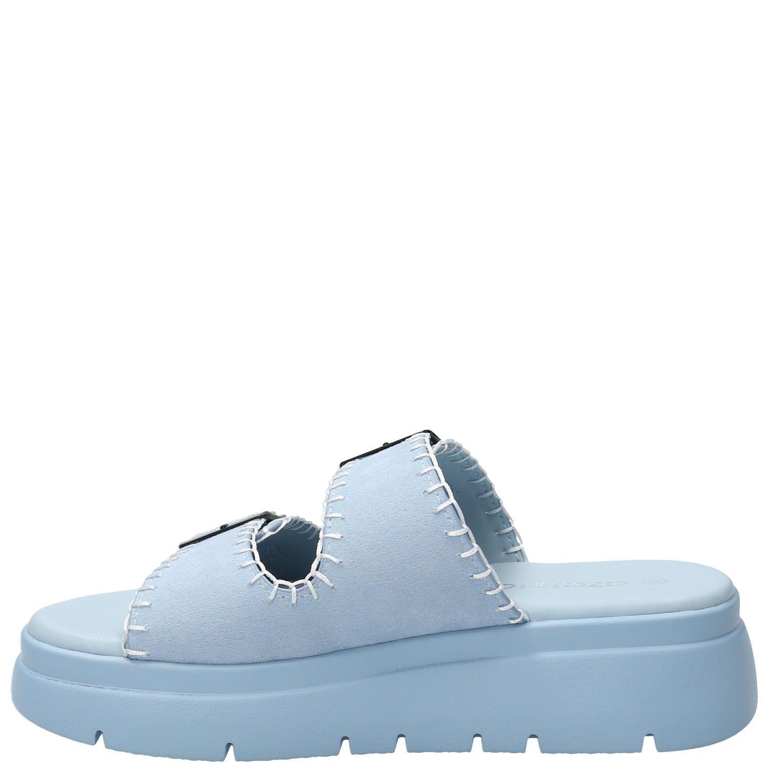 Sandalia Orelle Celeste Mujer-5