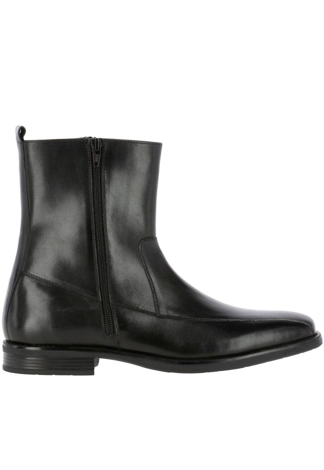 Bota Cuero Hombre Chelsea Richard Ii Black(111-2