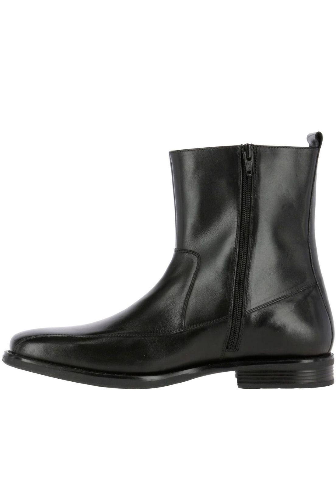 Bota Cuero Hombre Chelsea Richard Ii Black(111-3