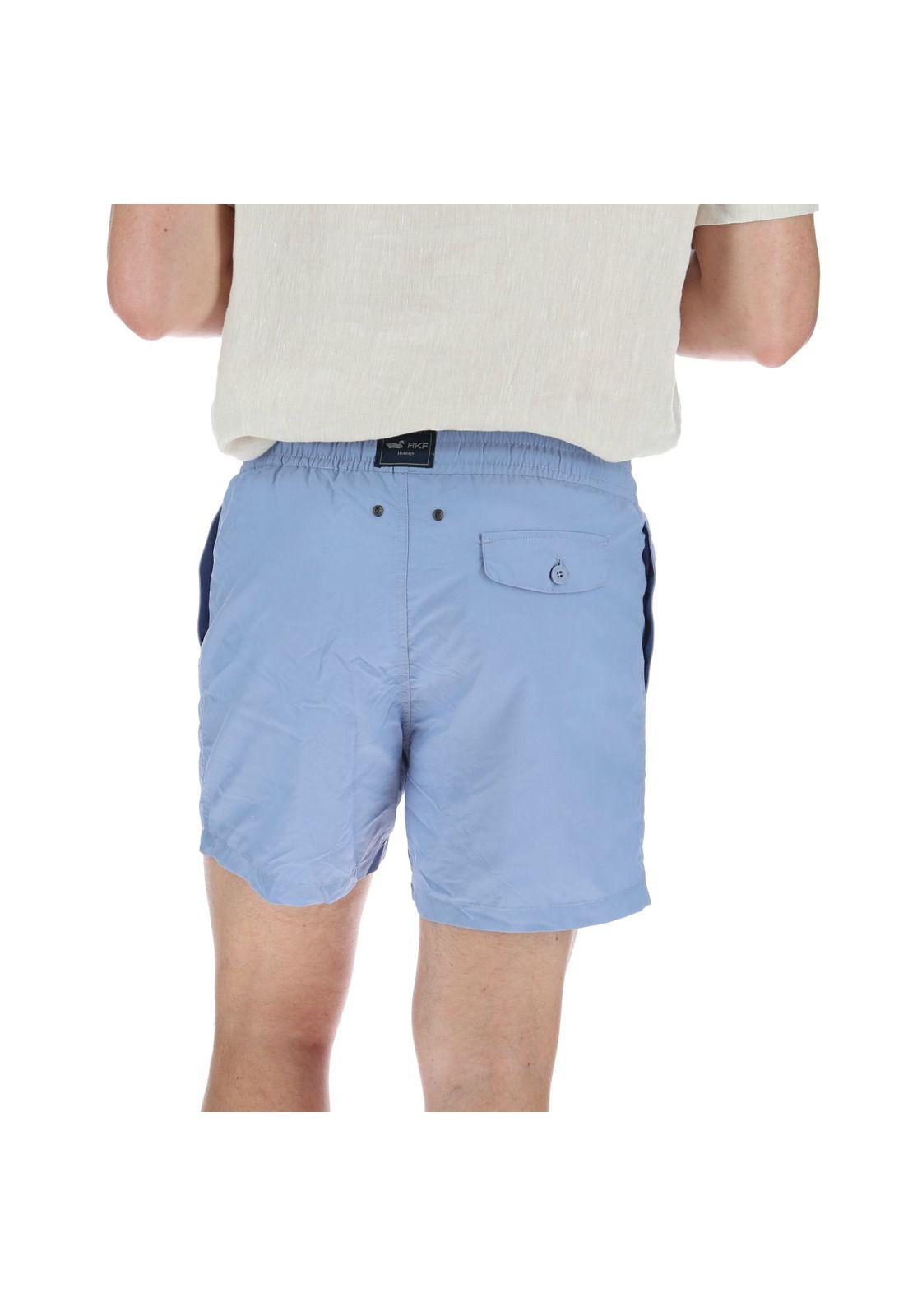 Traje De Baño Reactive Celeste-2