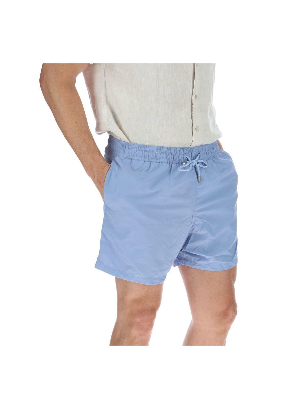 Traje De Baño Reactive Celeste-3