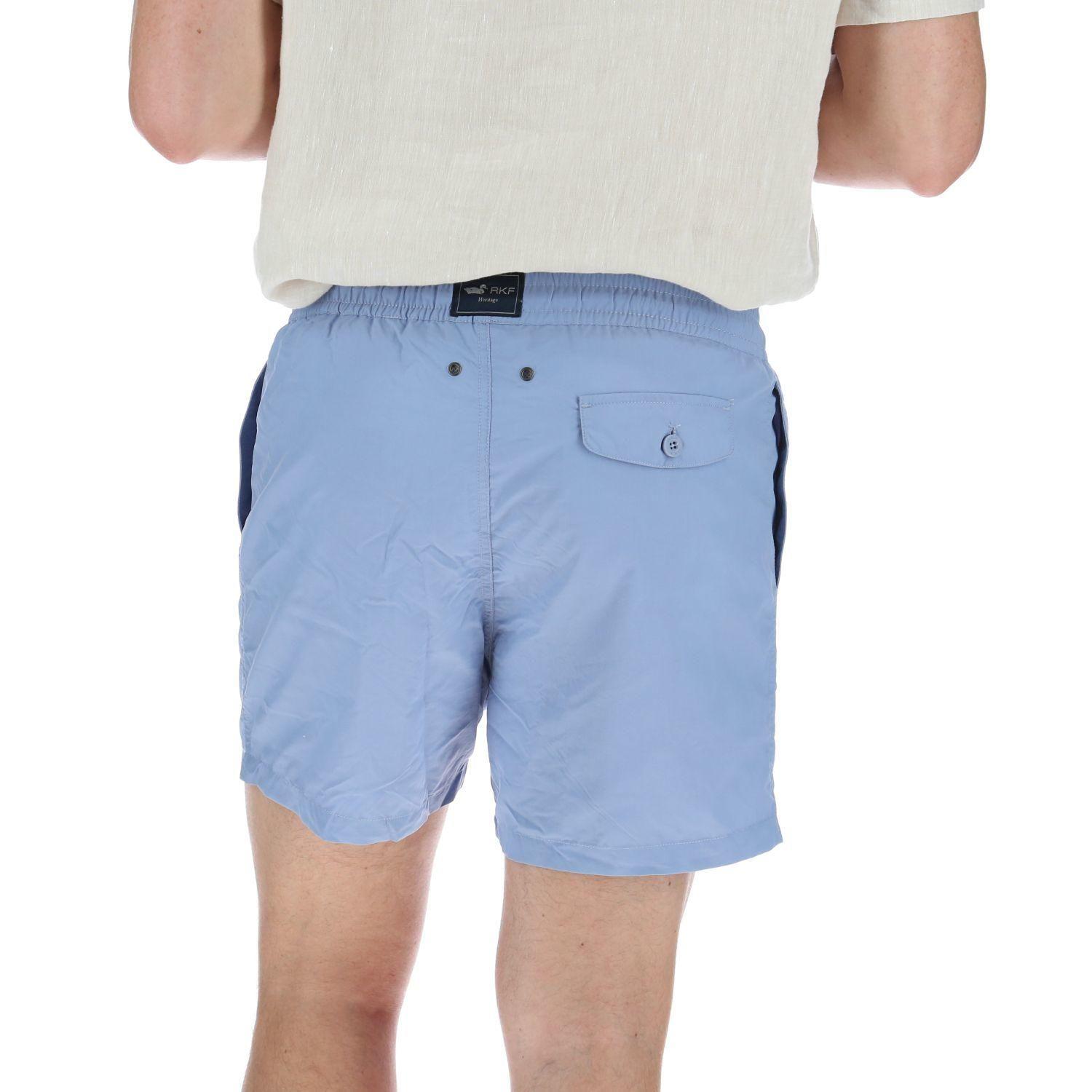 Traje De Baño Reactive Celeste-2