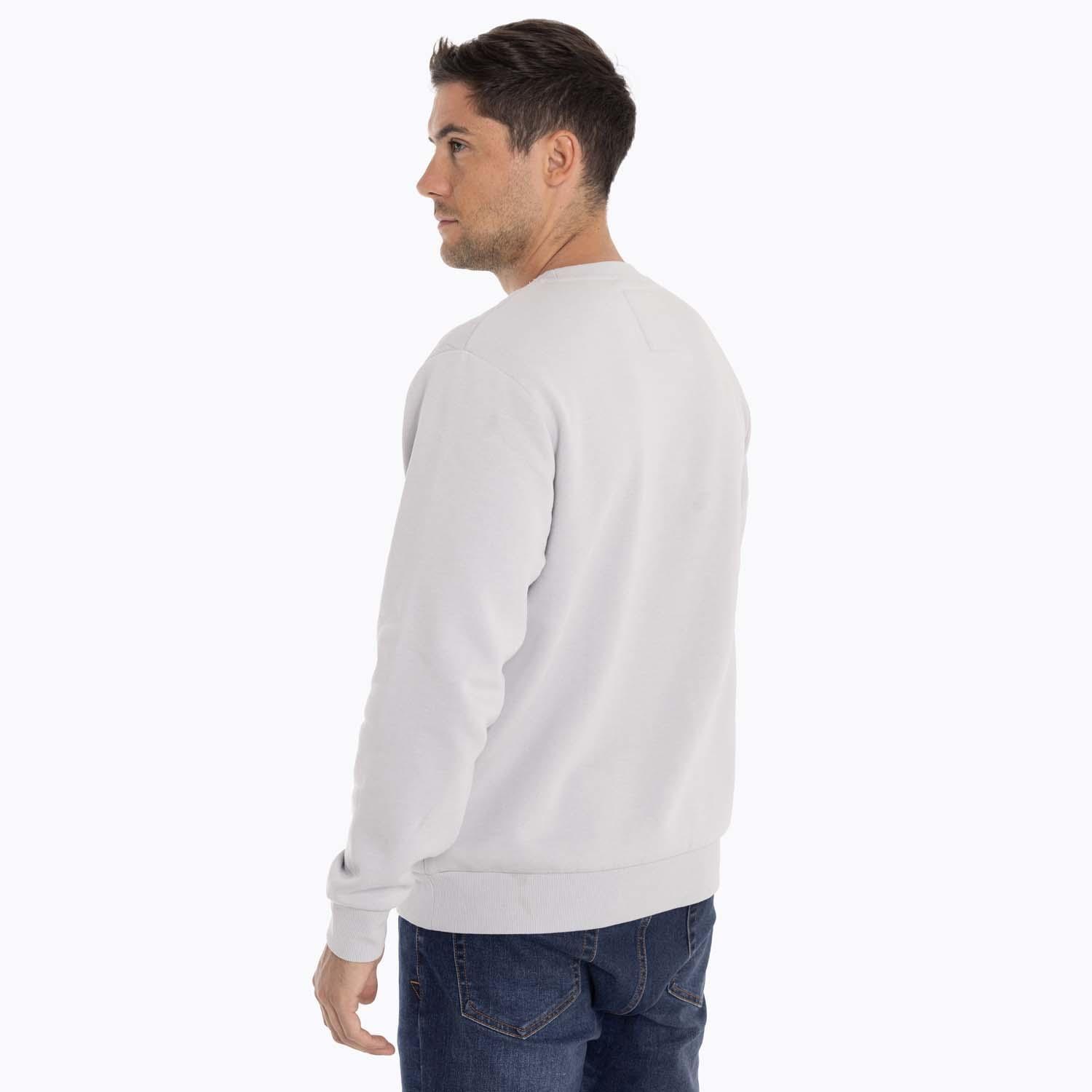 Poleron Hombre Yellowst Sweatshirt Gris claro Merrell-3