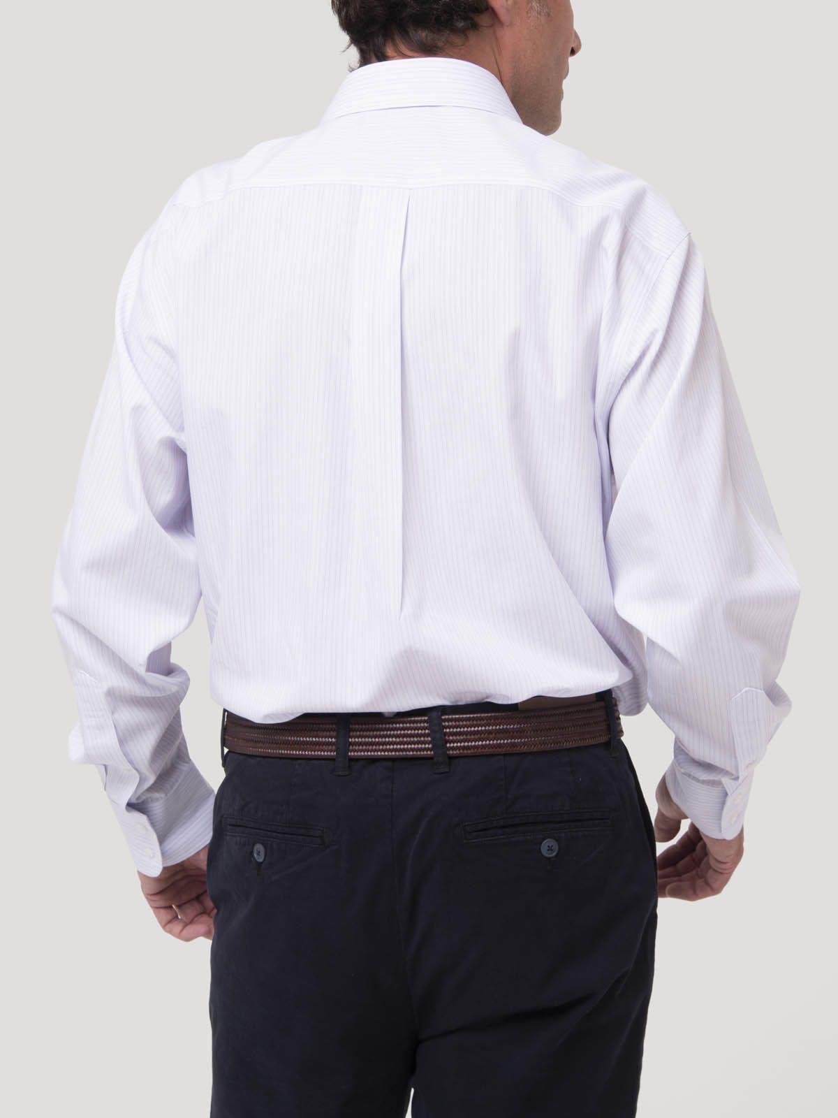 Camisa Cuello Italiano Hombre Wf Azul claro-7