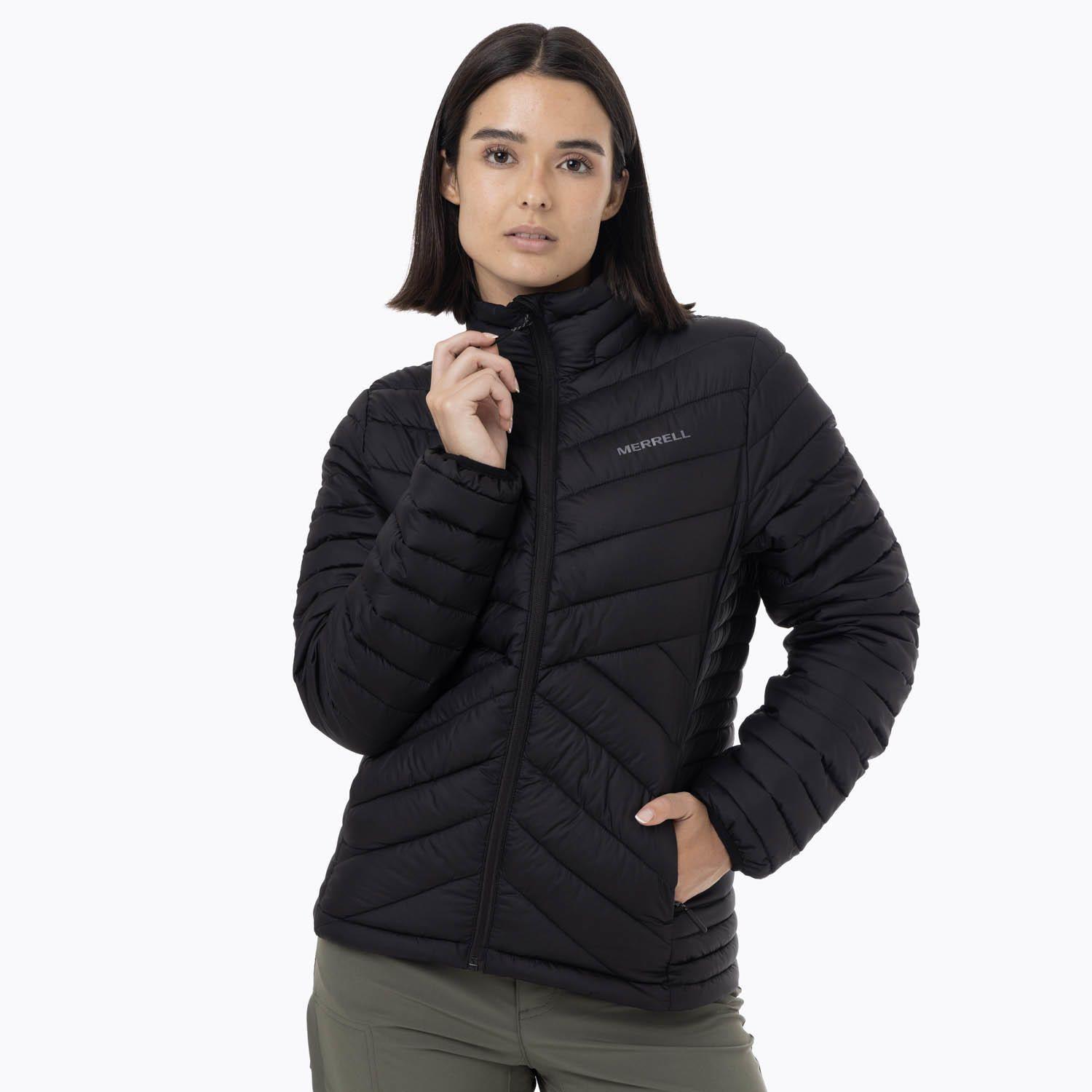 Parka Mujer Full Zipper Negro-3