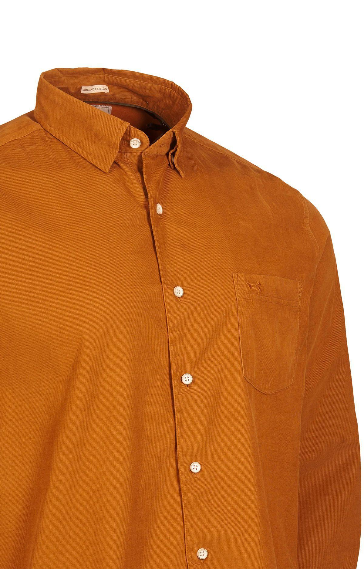 Camisa Algodón Orgánico Hombre Corduroy Camel-3