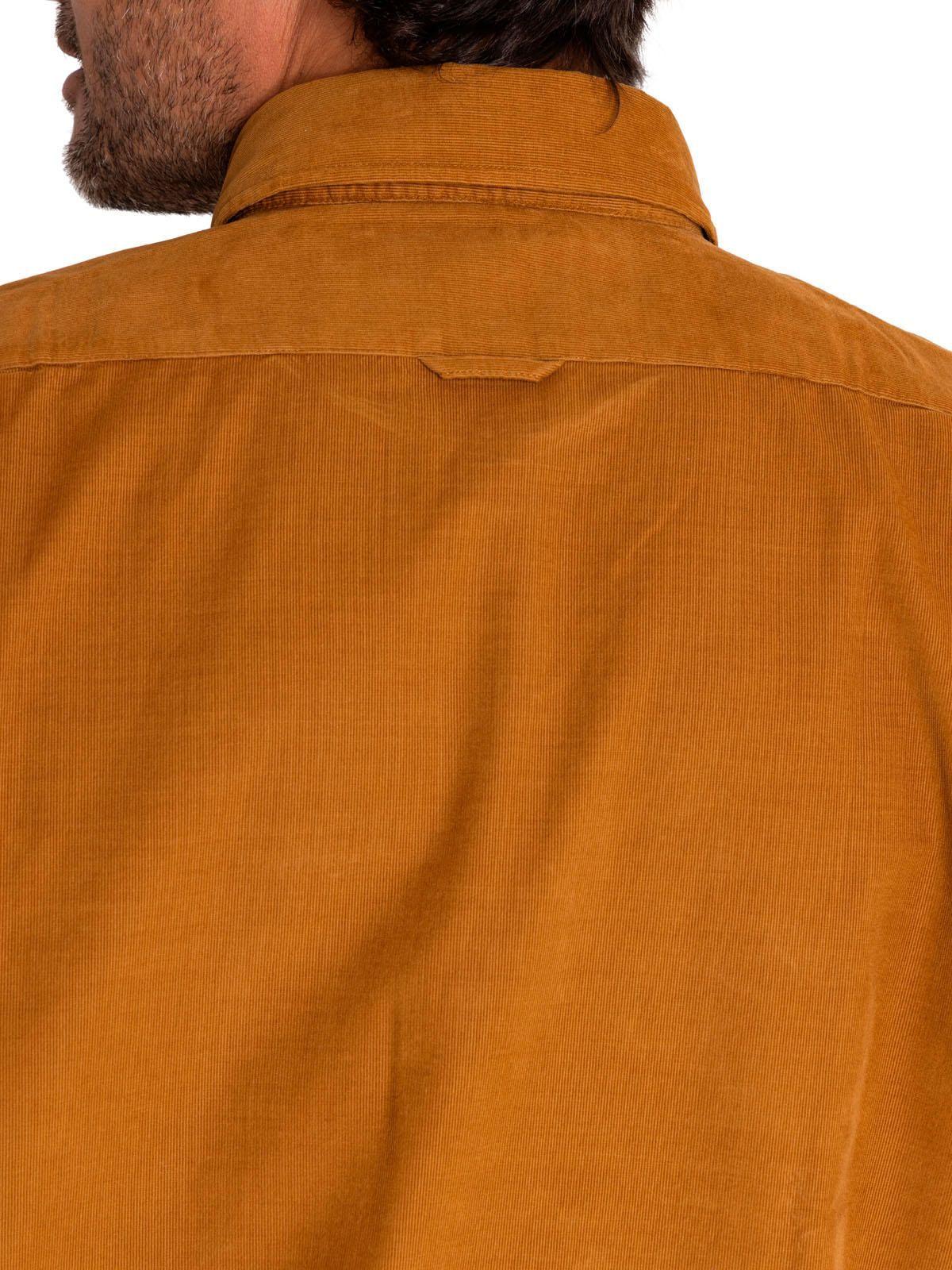 Camisa Algodón Orgánico Hombre Corduroy Camel-8