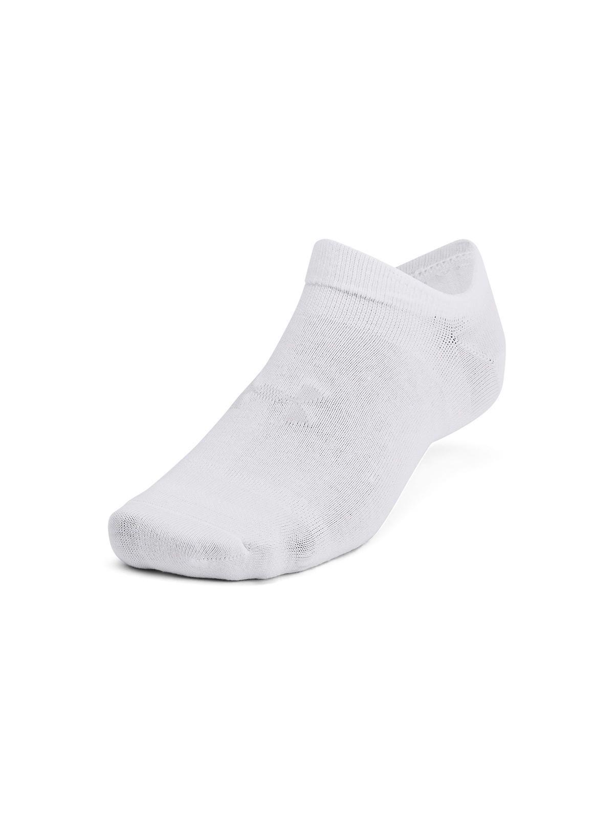 Pack 6 Calcetines Unisex UA Essential Blanco-0