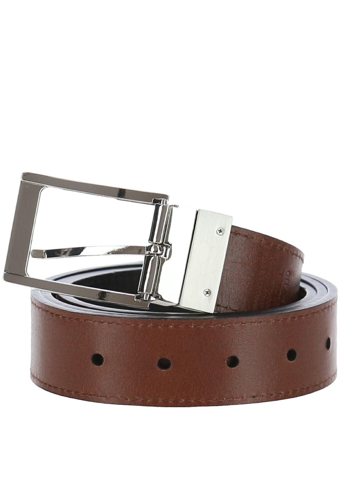Cinturón Cuero Hombre Mg New Rever Multicolor-1