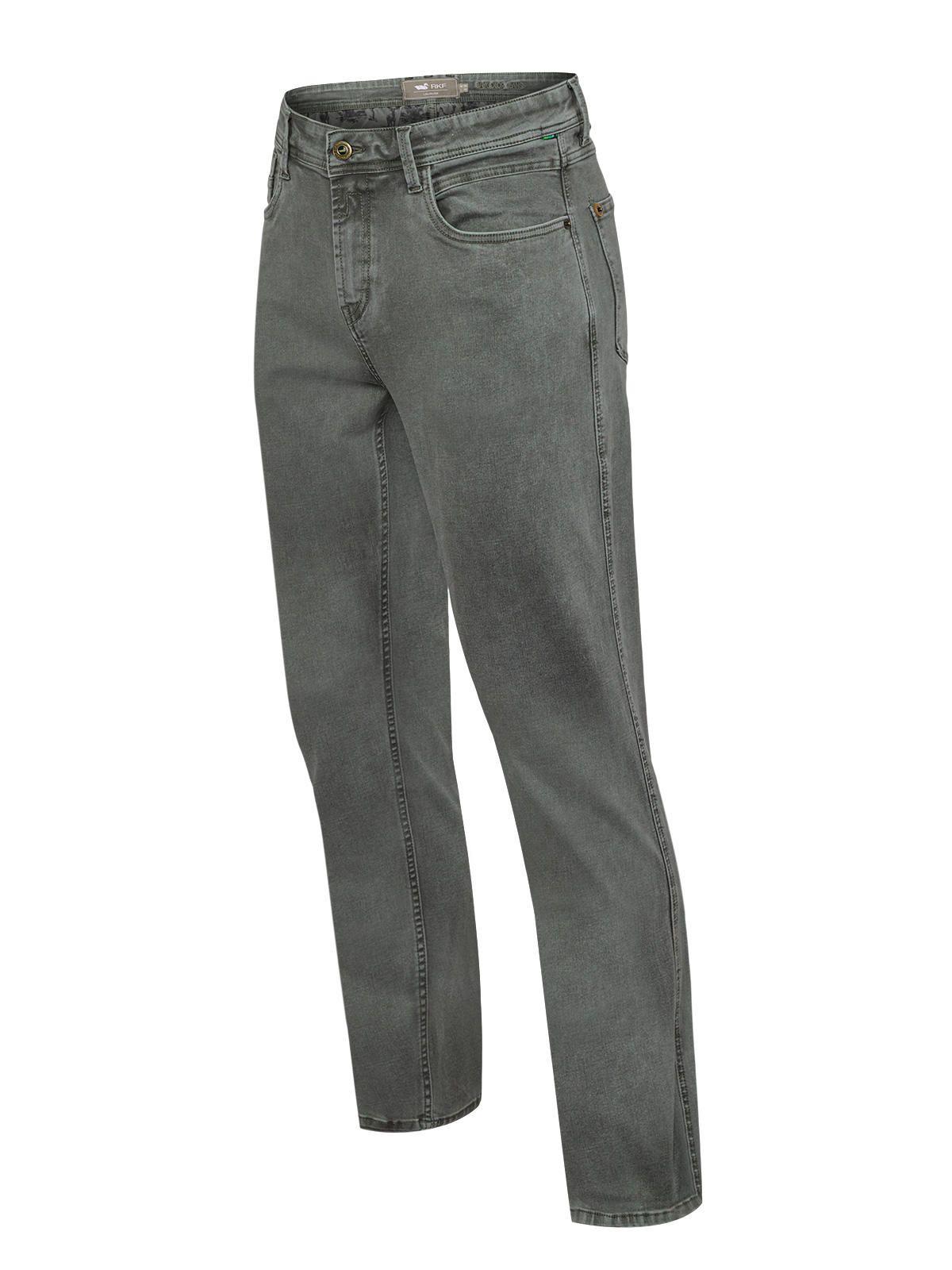 Jeans Algodón Reciclado Hombre Baycolor Gris-0