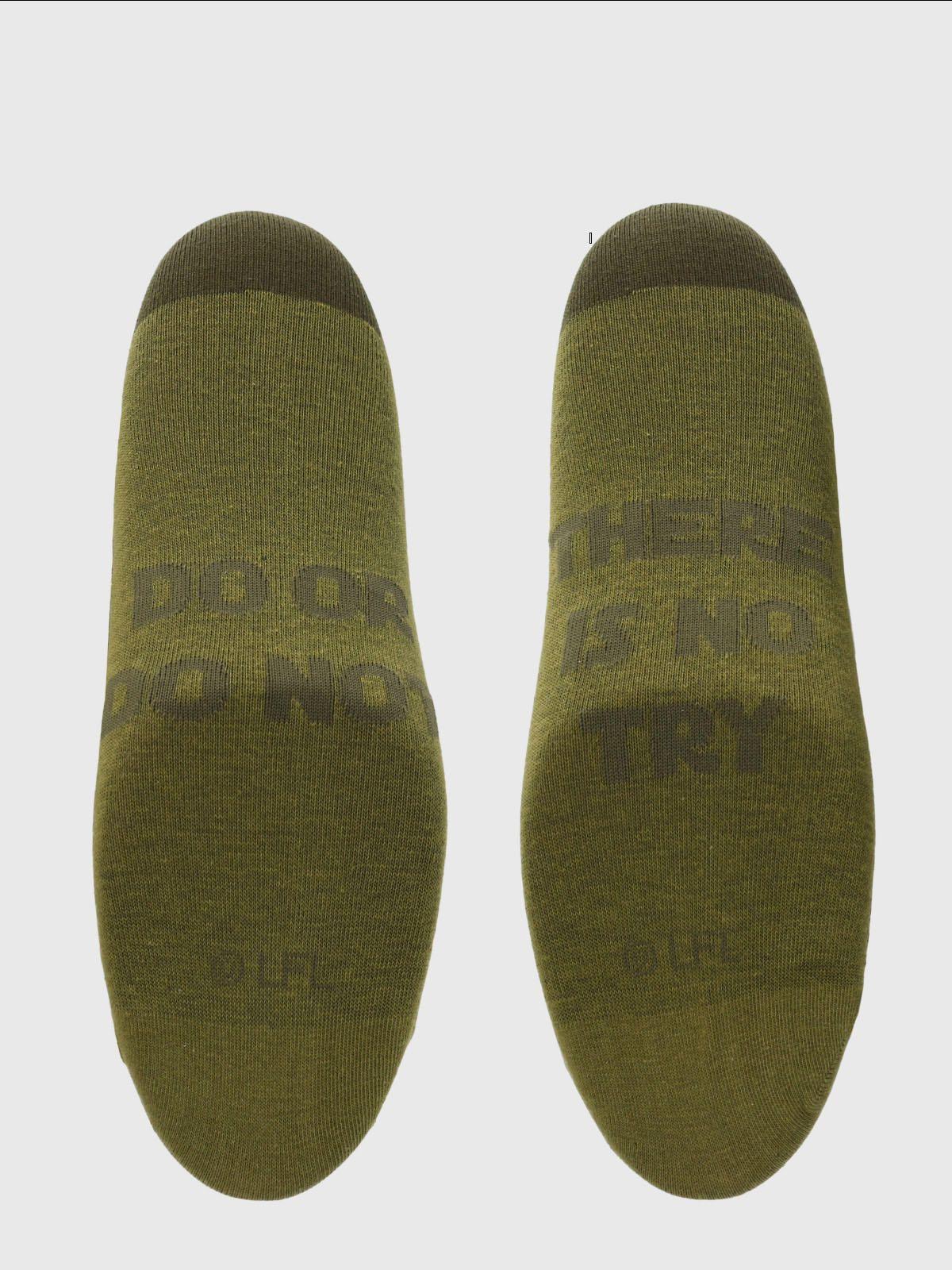 Calcetin Algodón Hombre Yoda Verde-1