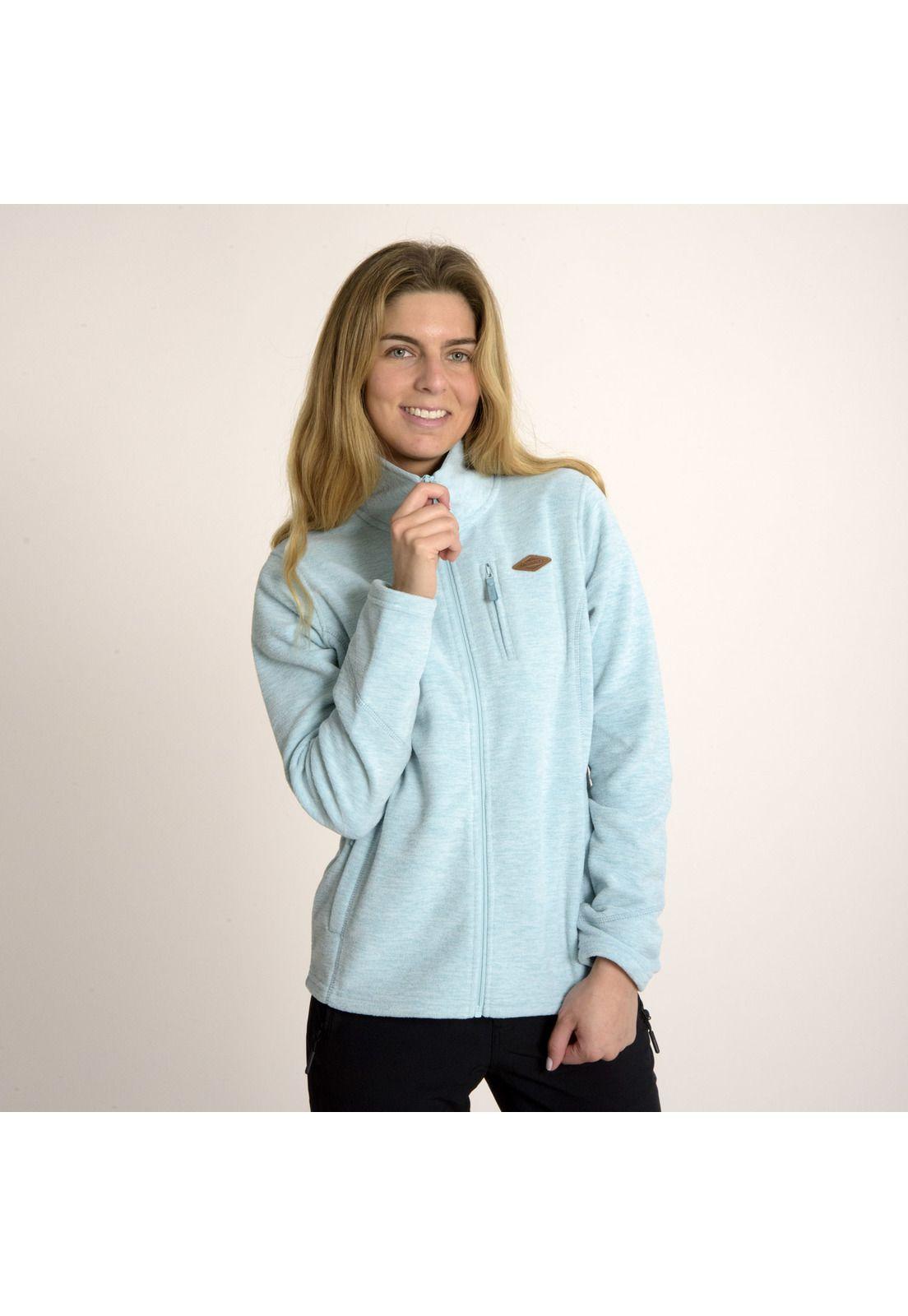 Polar Mujer W Kata Knitted Fz Celeste-1