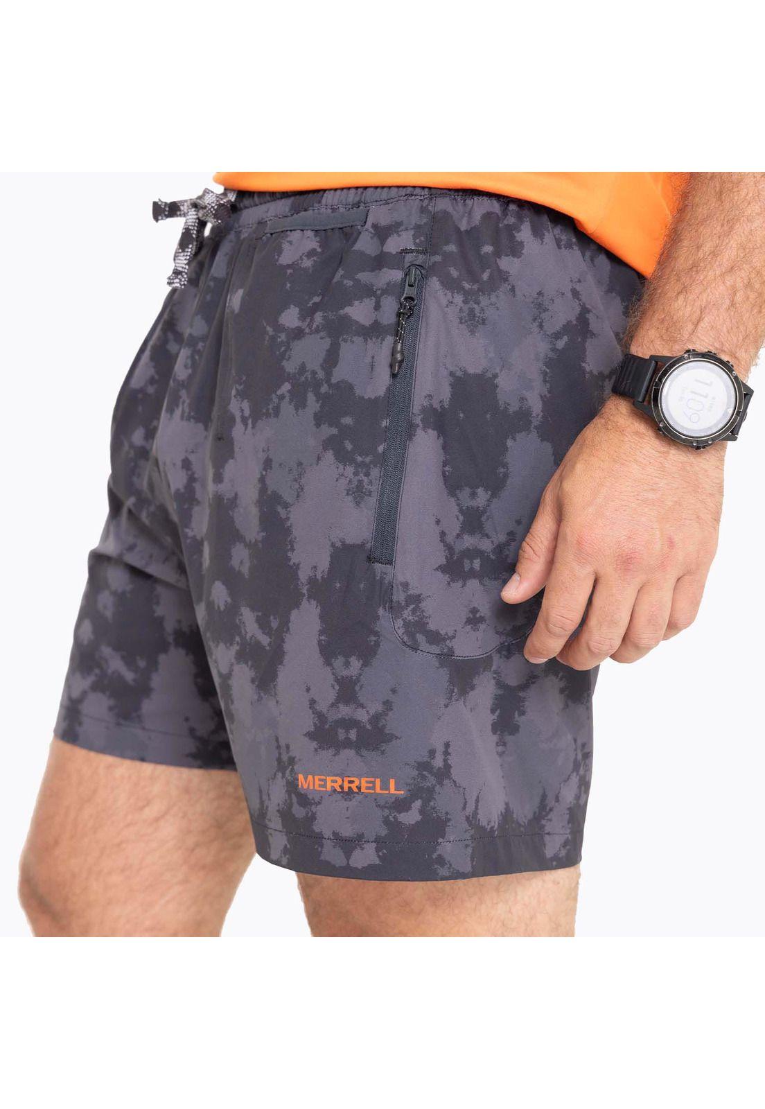 Short Hombre Trail Running Edición Skyfire Gris-6