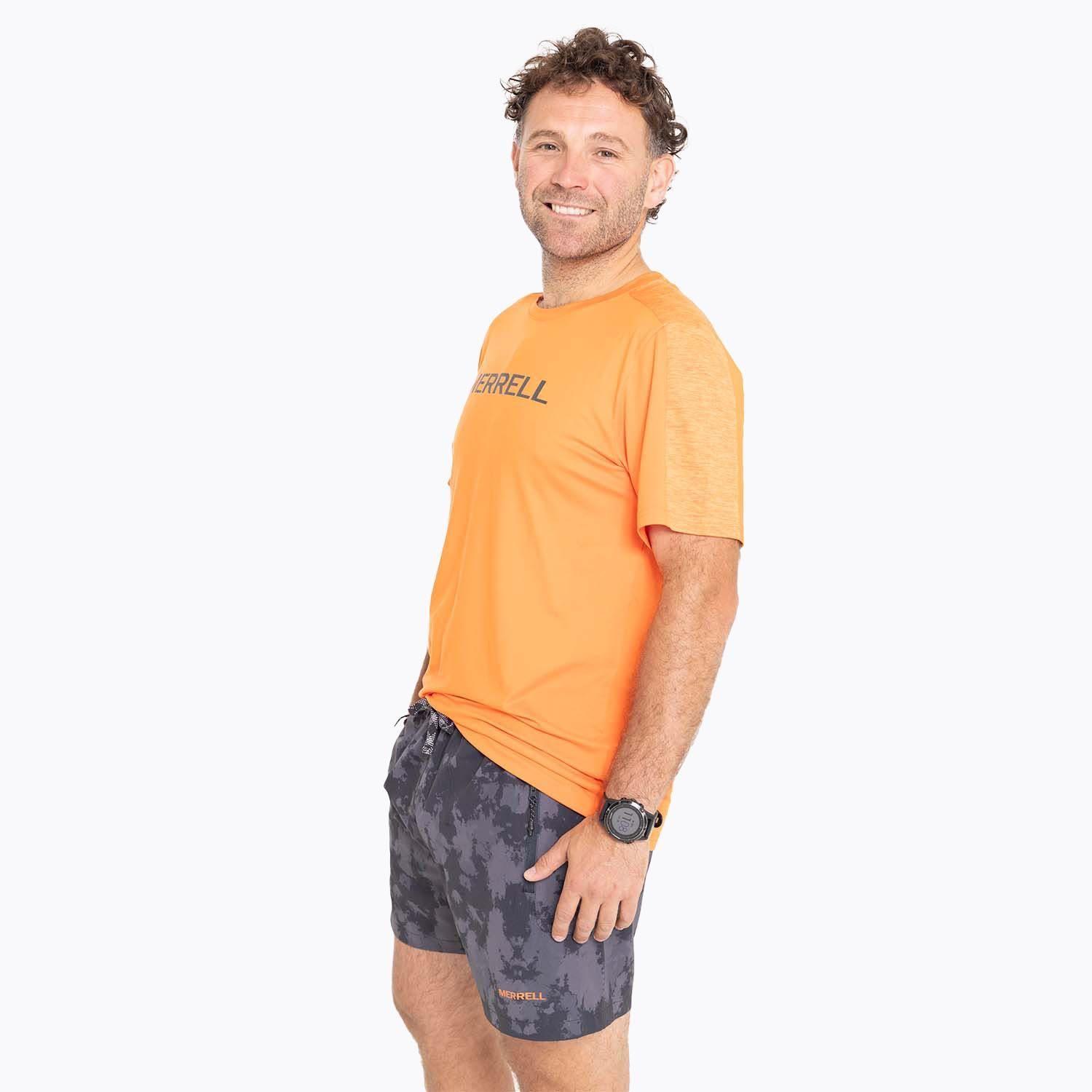 Short Hombre Trail Running Edición Skyfire Gris-1