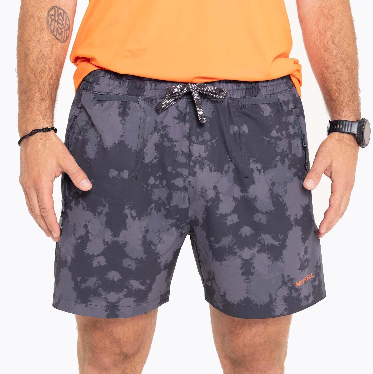 Short Hombre Trail Running Edición Skyfire Gris-3