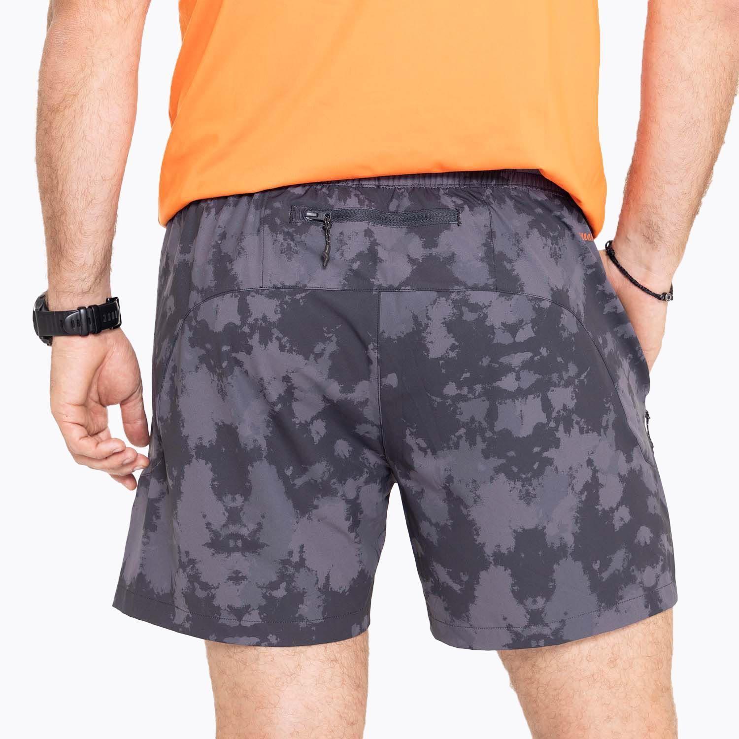 Short Hombre Trail Running Edición Skyfire Gris-5