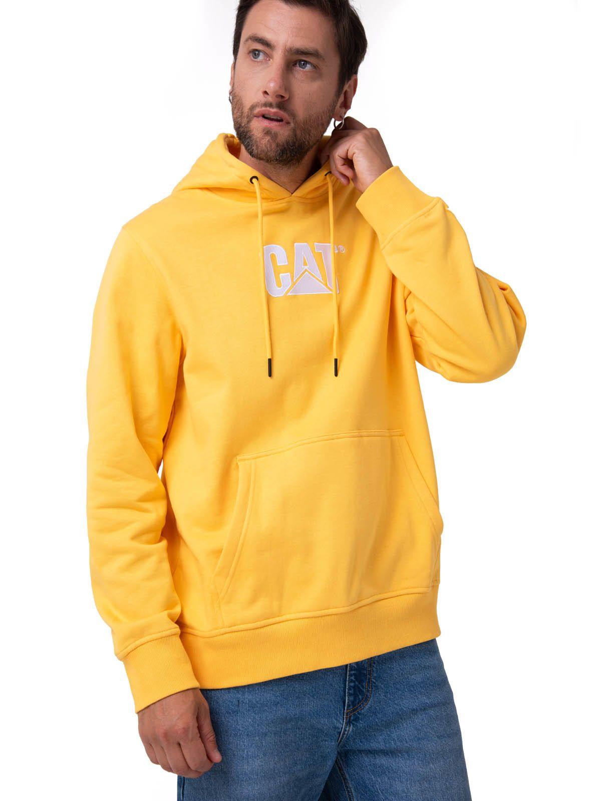 Polerón Hombre Logo Amarillo-0