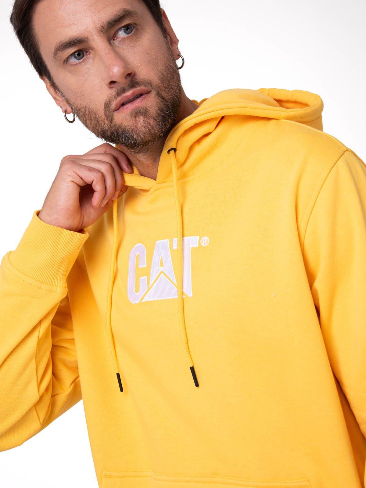 Polerón Hombre Logo Amarillo-4